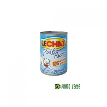 LECHAT PATE' RICCO CON TONNO AL NATURALE GR. 400